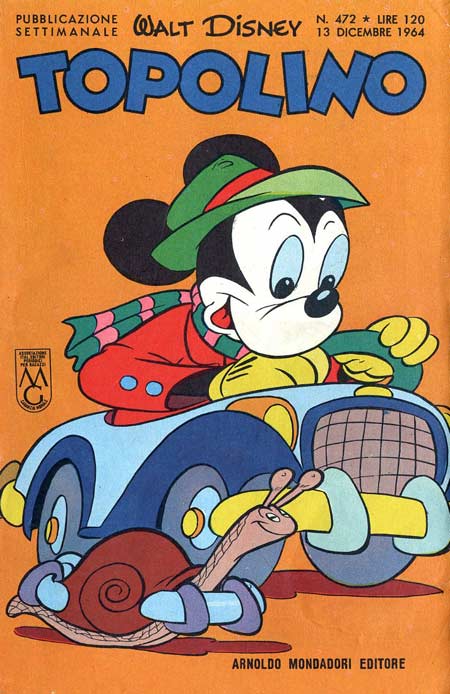 Fumetto Topolino -  1964