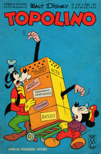 Fumetto Topolino -  1964