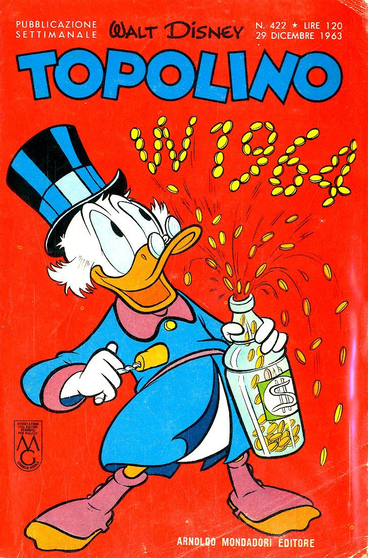 Fumetto Topolino -  1963