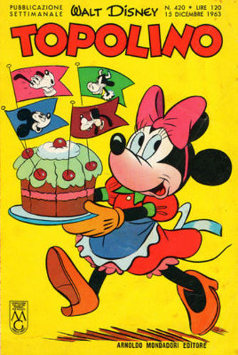 Fumetto Topolino -  1963