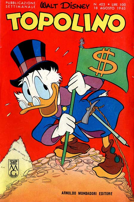 Fumetto Topolino -  1963