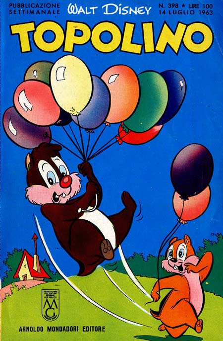 Fumetto Topolino -  1963