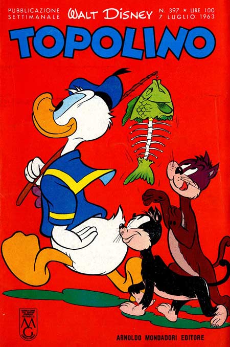 Fumetto Topolino -  1963