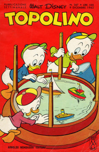 Fumetto Topolino -  1962