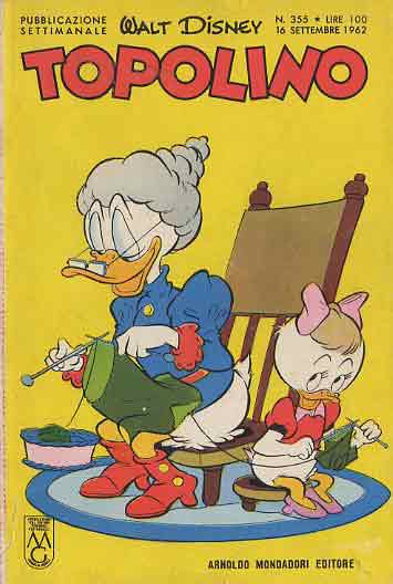 Fumetto Topolino -  1962