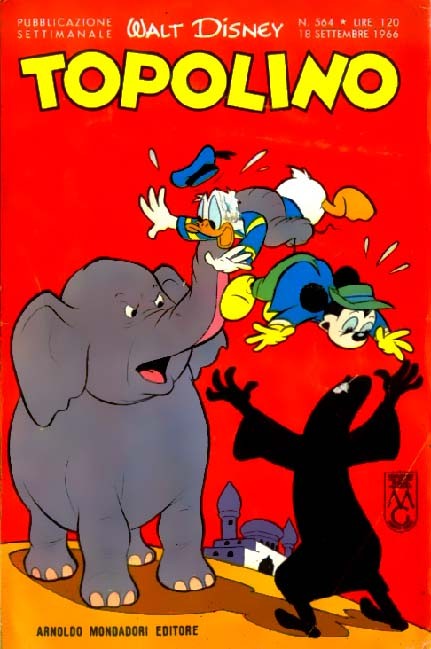 Fumetto Topolino -  1966