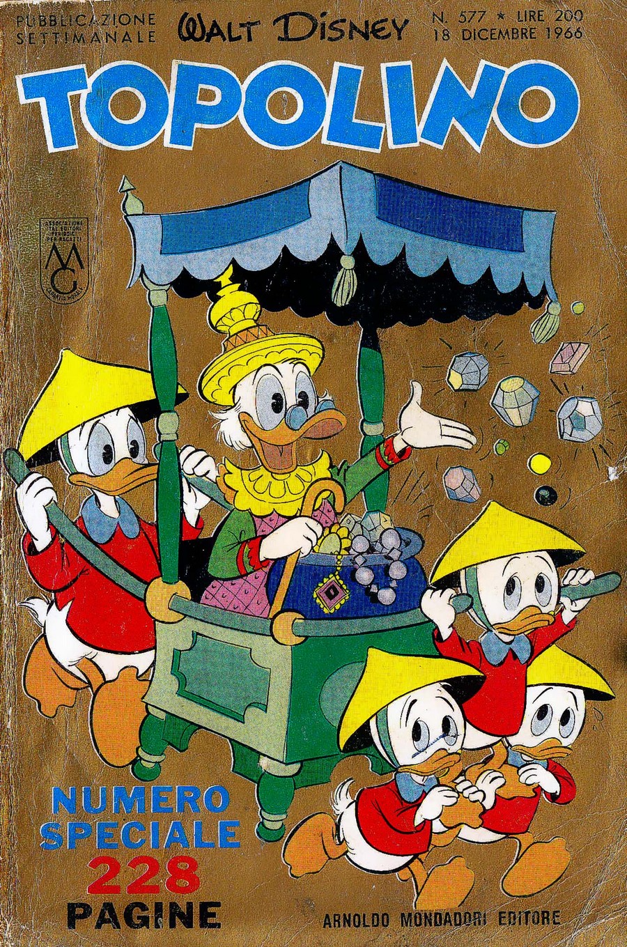 Fumetto Topolino -  1966