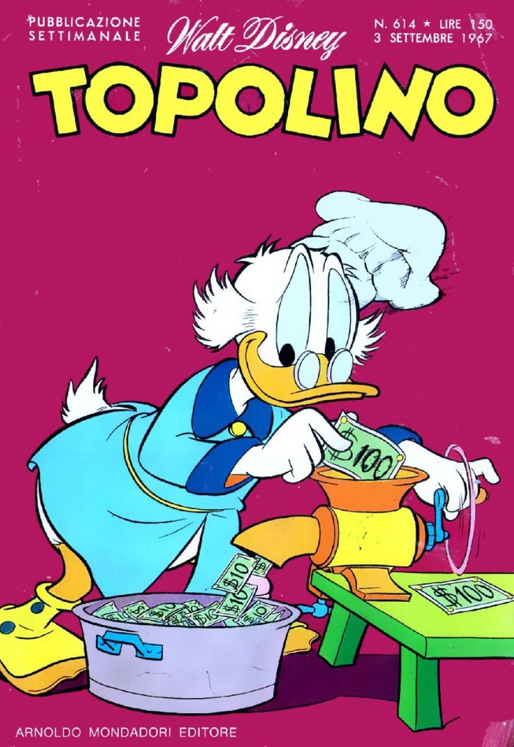 Fumetto Topolino -  1967