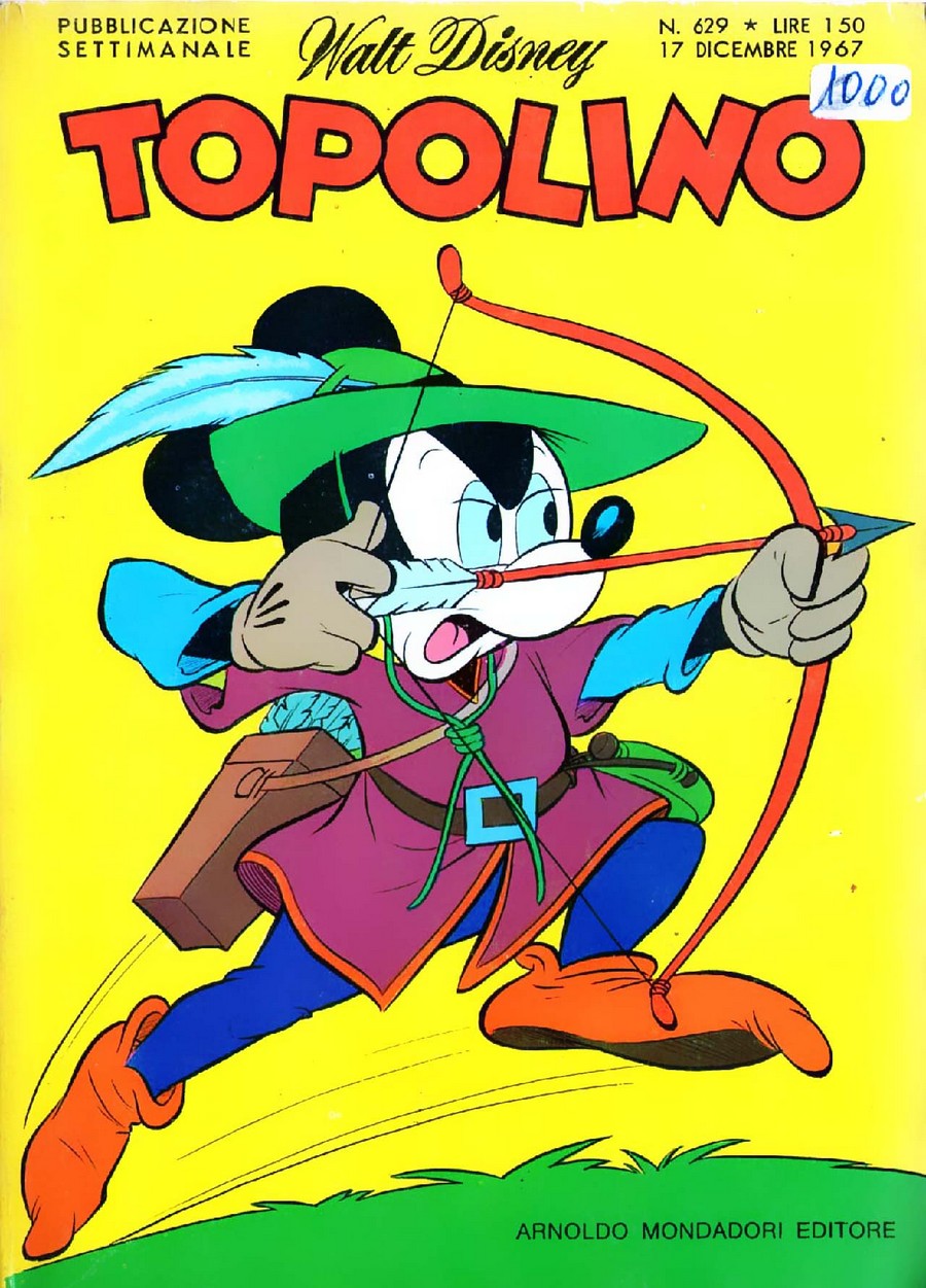 Fumetto Topolino -  1967