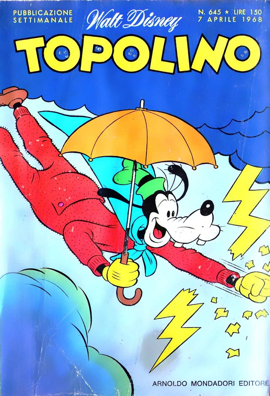 Fumetto Topolino -  1968