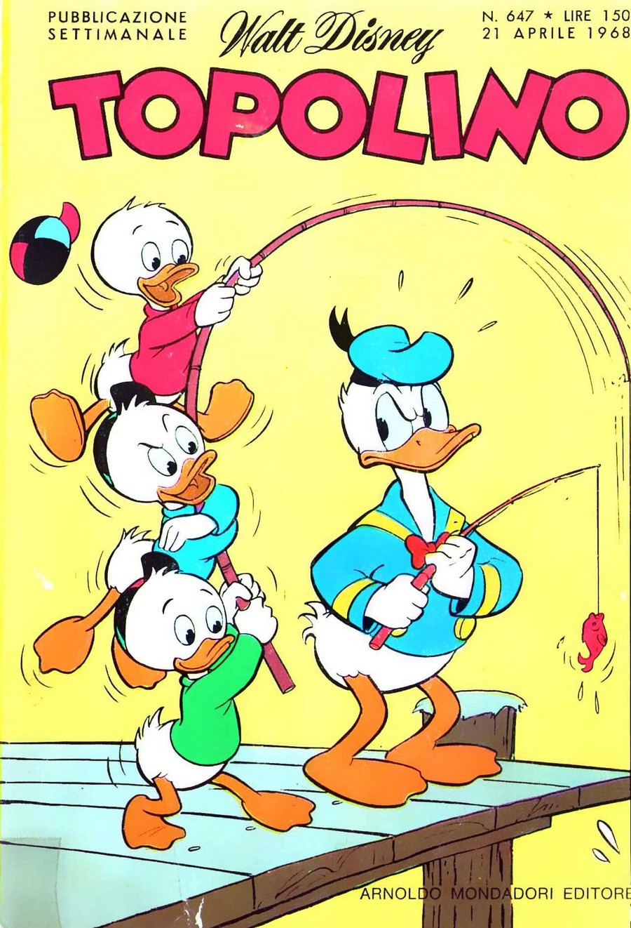 Fumetto Topolino -  1968