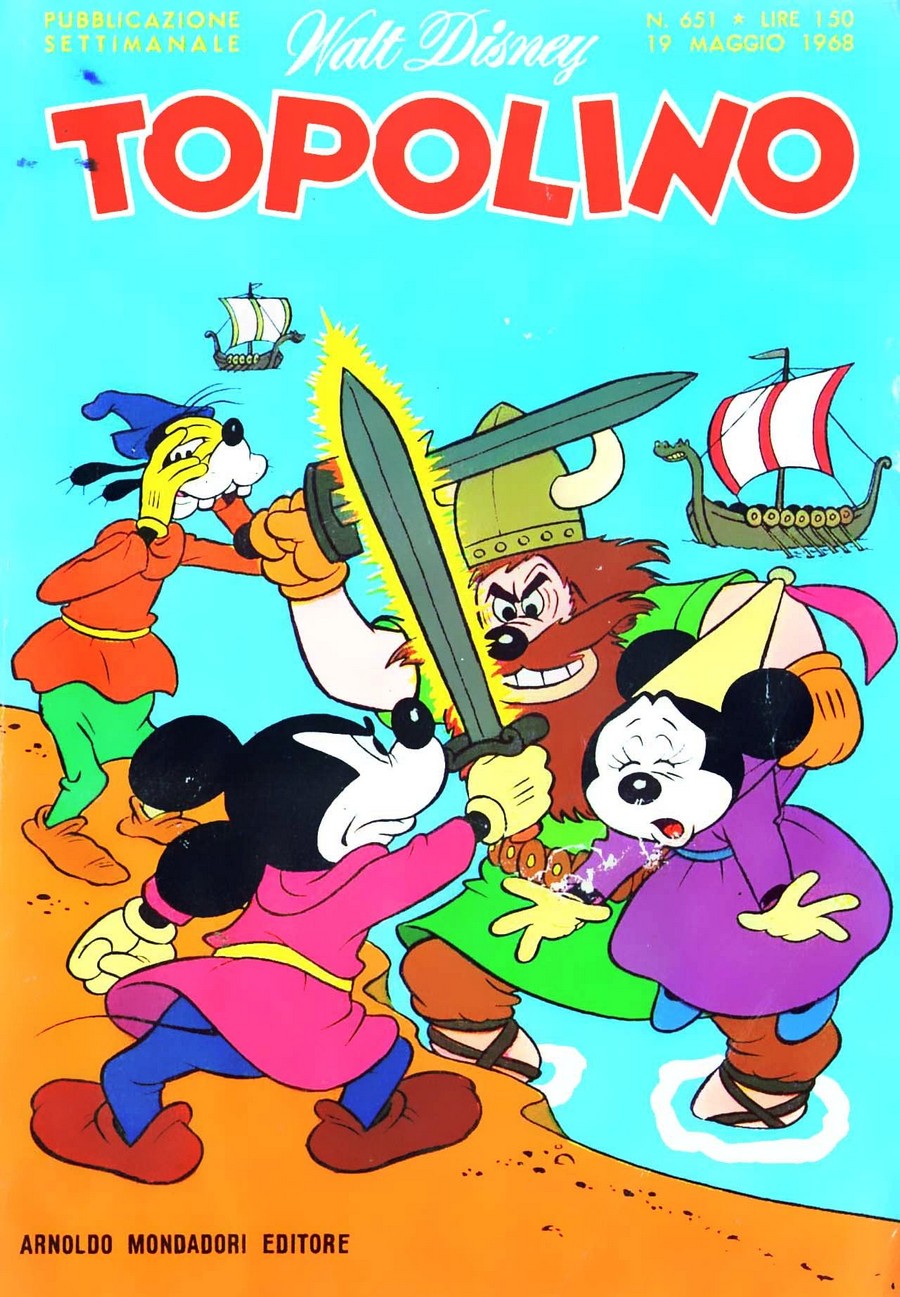 Fumetto Topolino -  1968