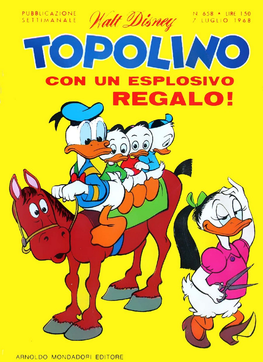 Fumetto Topolino -  1968
