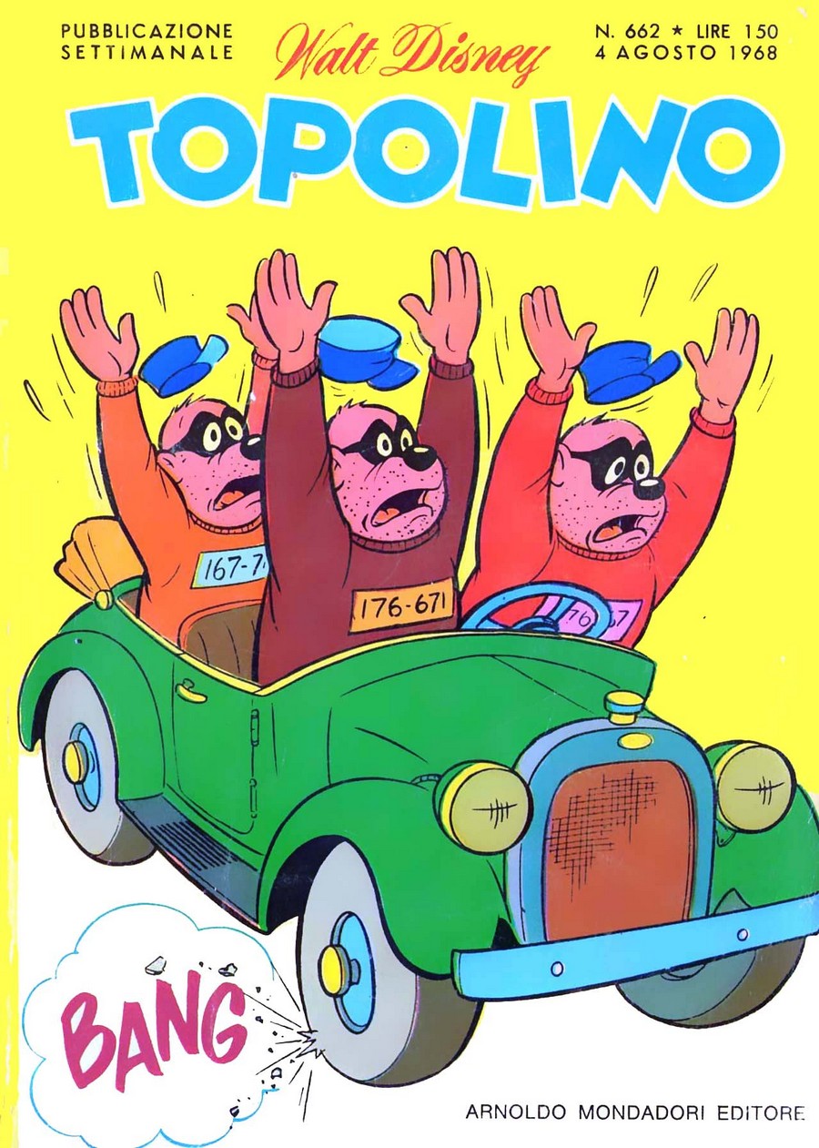 Fumetto Topolino -  1968