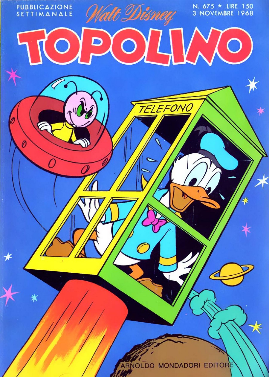 Fumetto Topolino -  1968