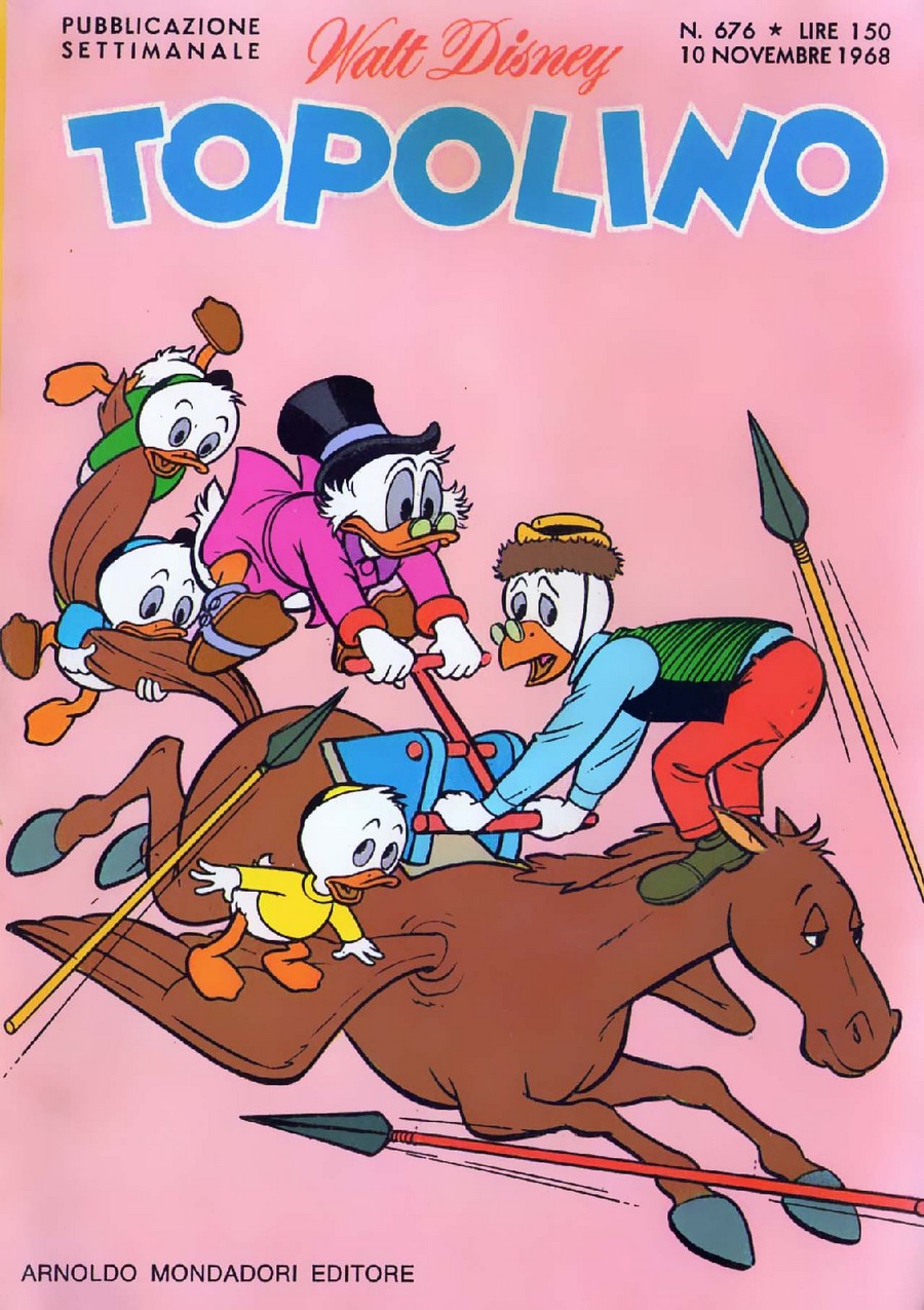 Fumetto Topolino -  1968