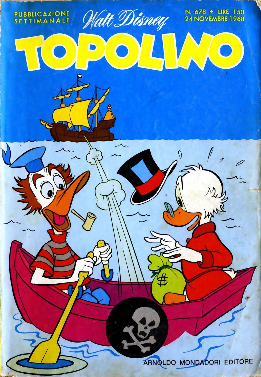 Fumetto Topolino -  1968