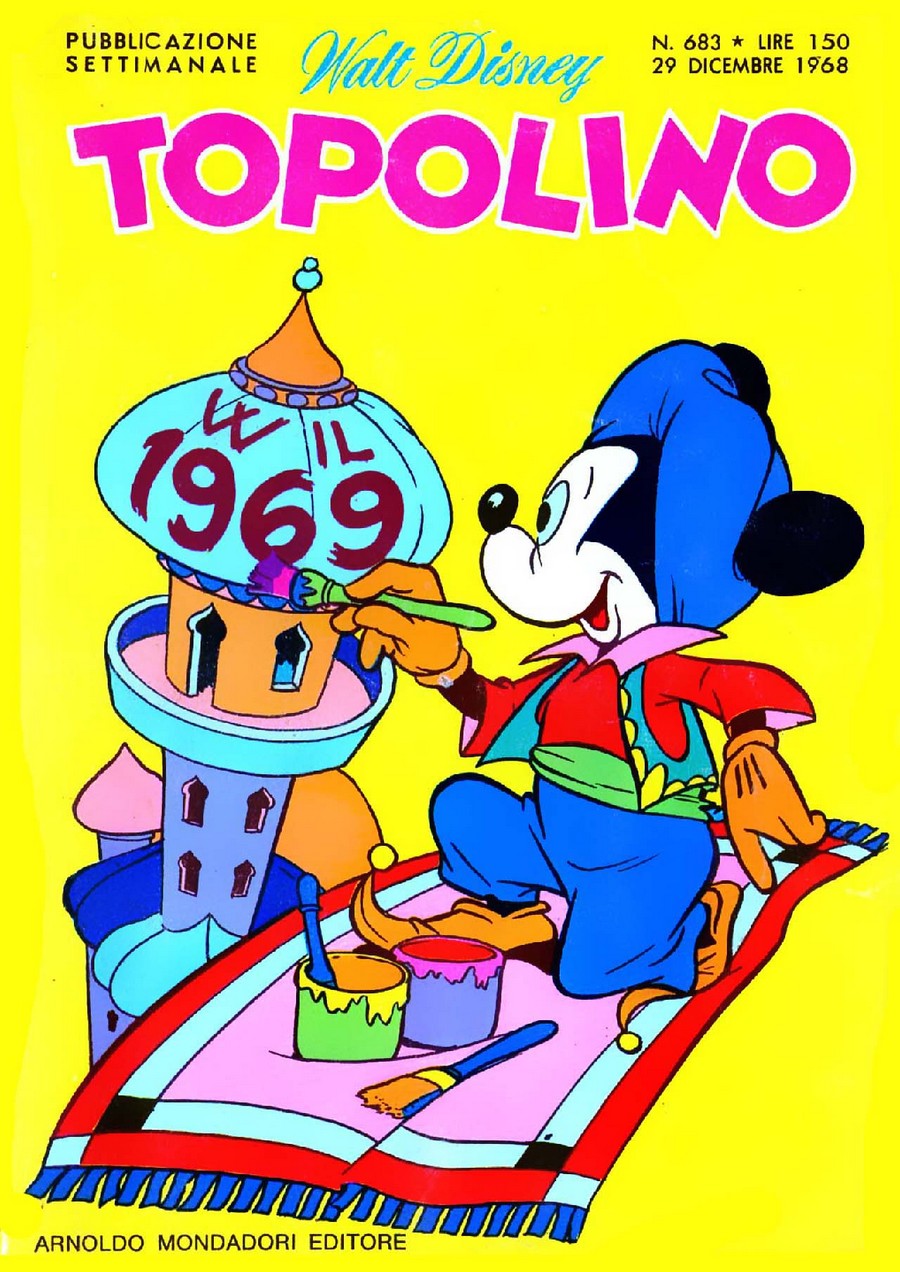 Fumetto Topolino -  1968