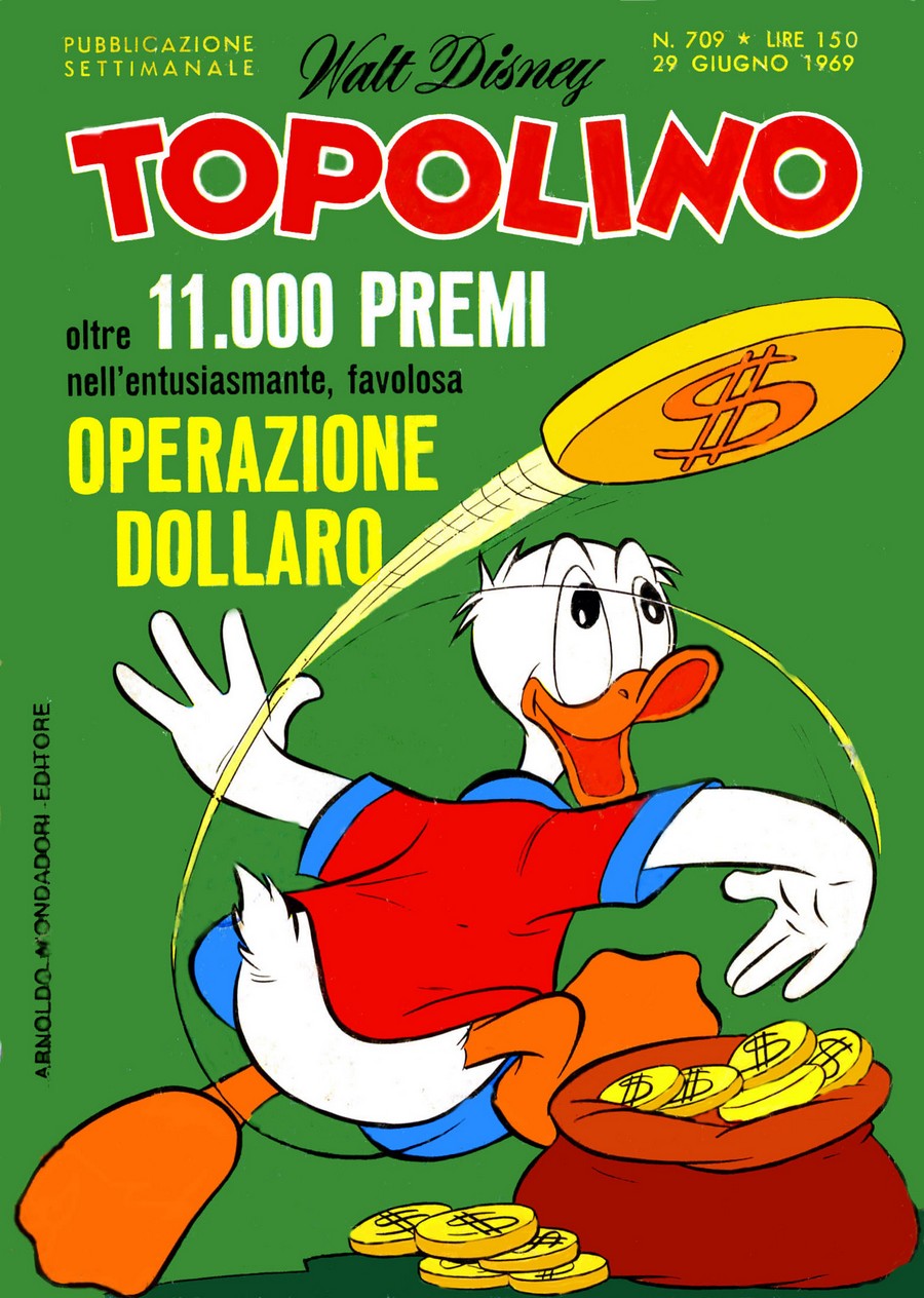 Fumetto Topolino -  1969