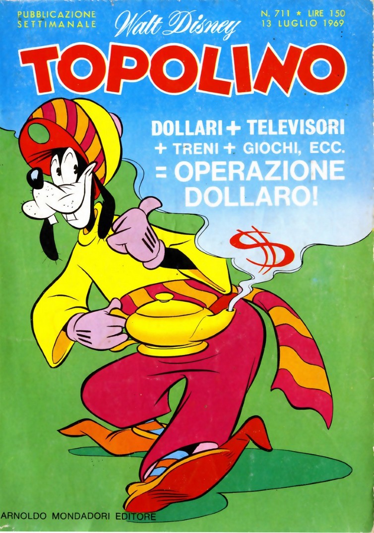Fumetto Topolino -  1969