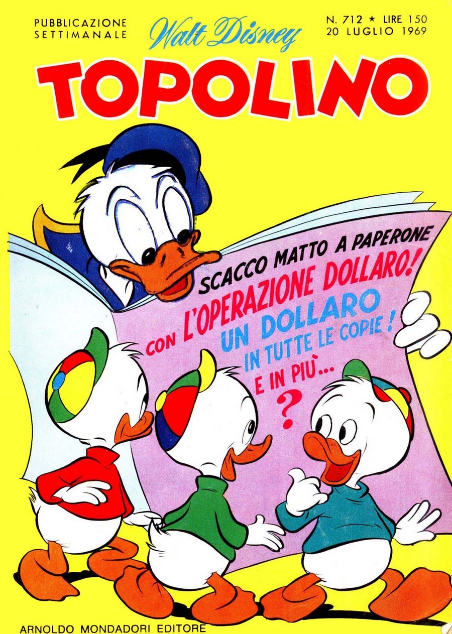 Fumetto Topolino -  1969