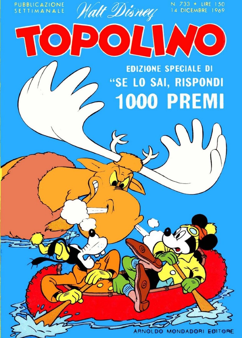 Fumetto Topolino -  1969