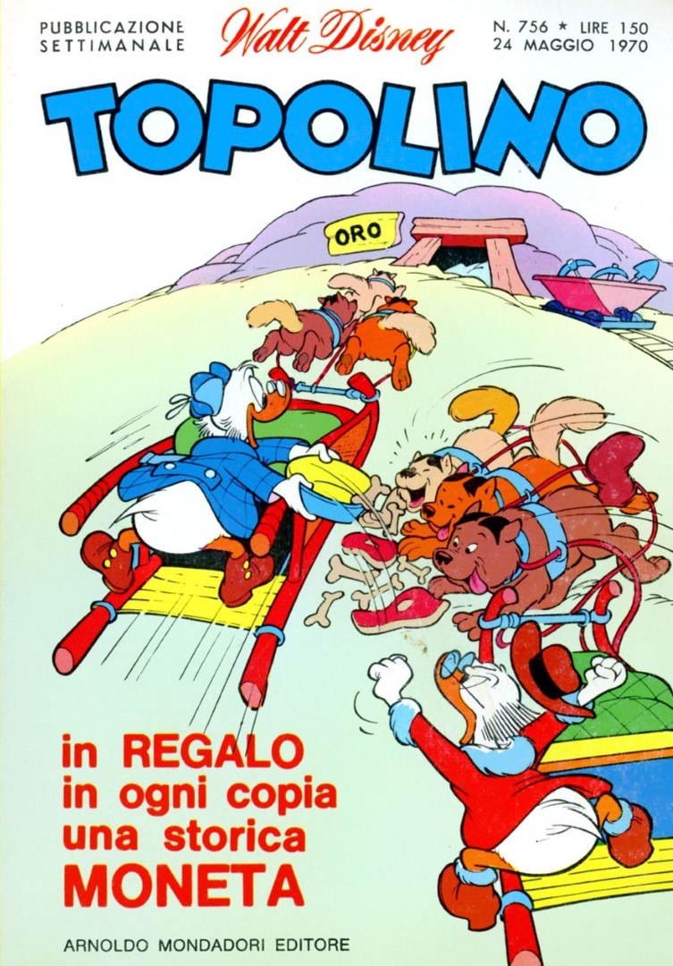 Fumetto Topolino -  1970