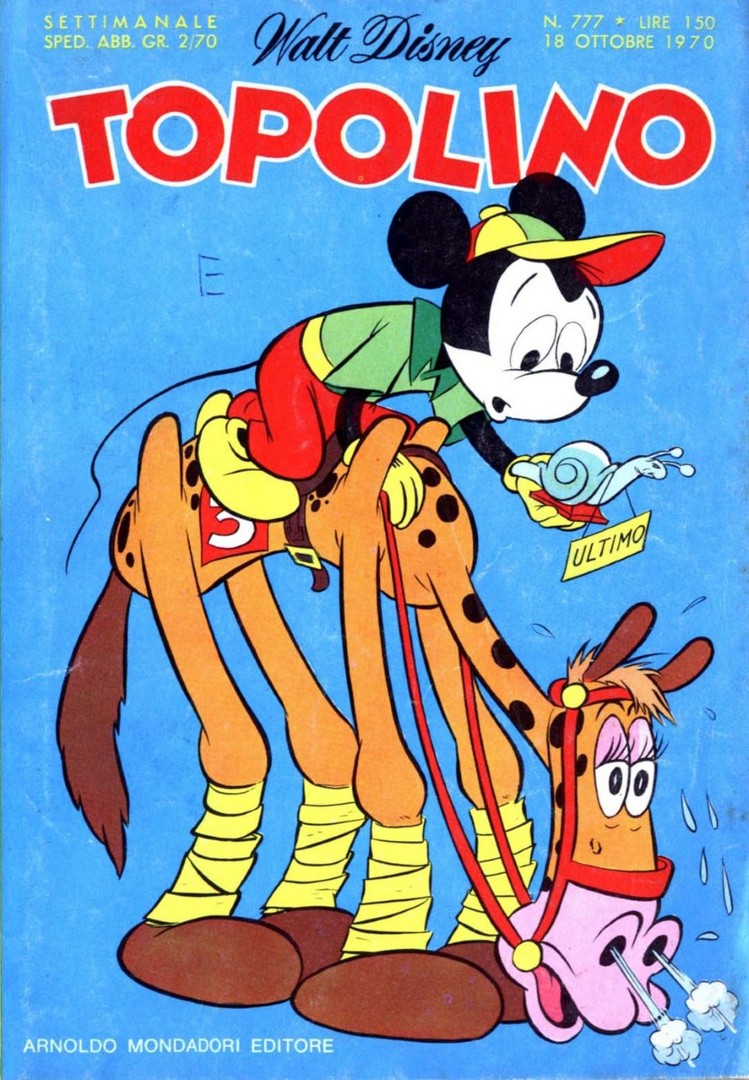 Fumetto Topolino -  1970