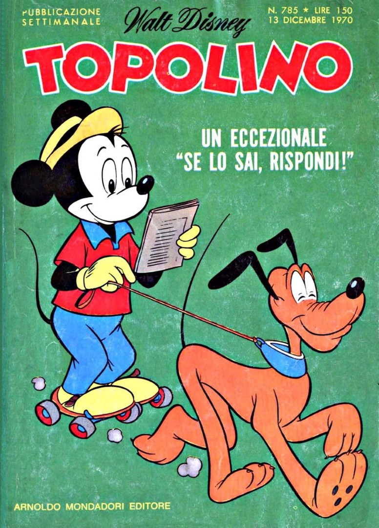 Fumetto Topolino -  1970