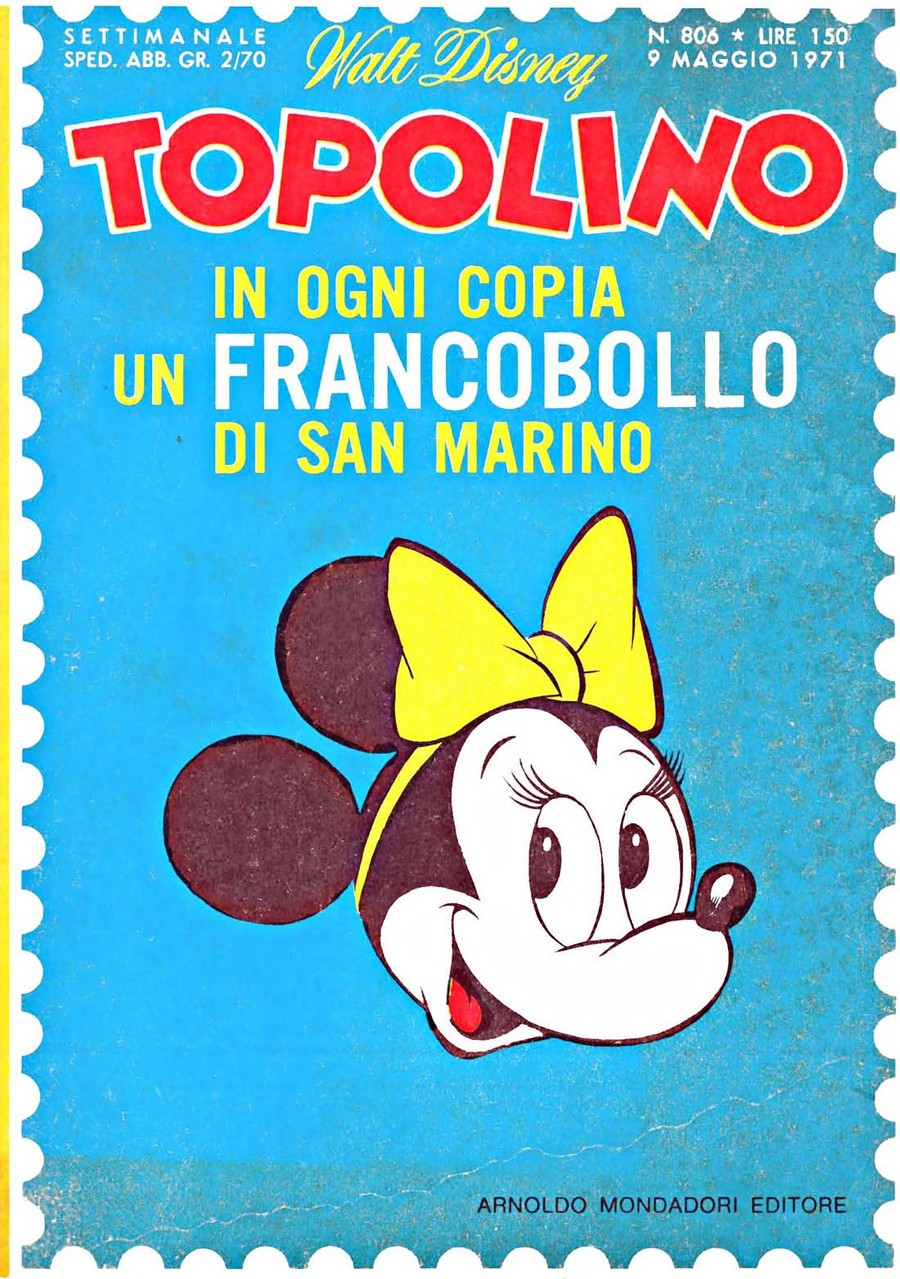 Fumetto Topolino -  1971