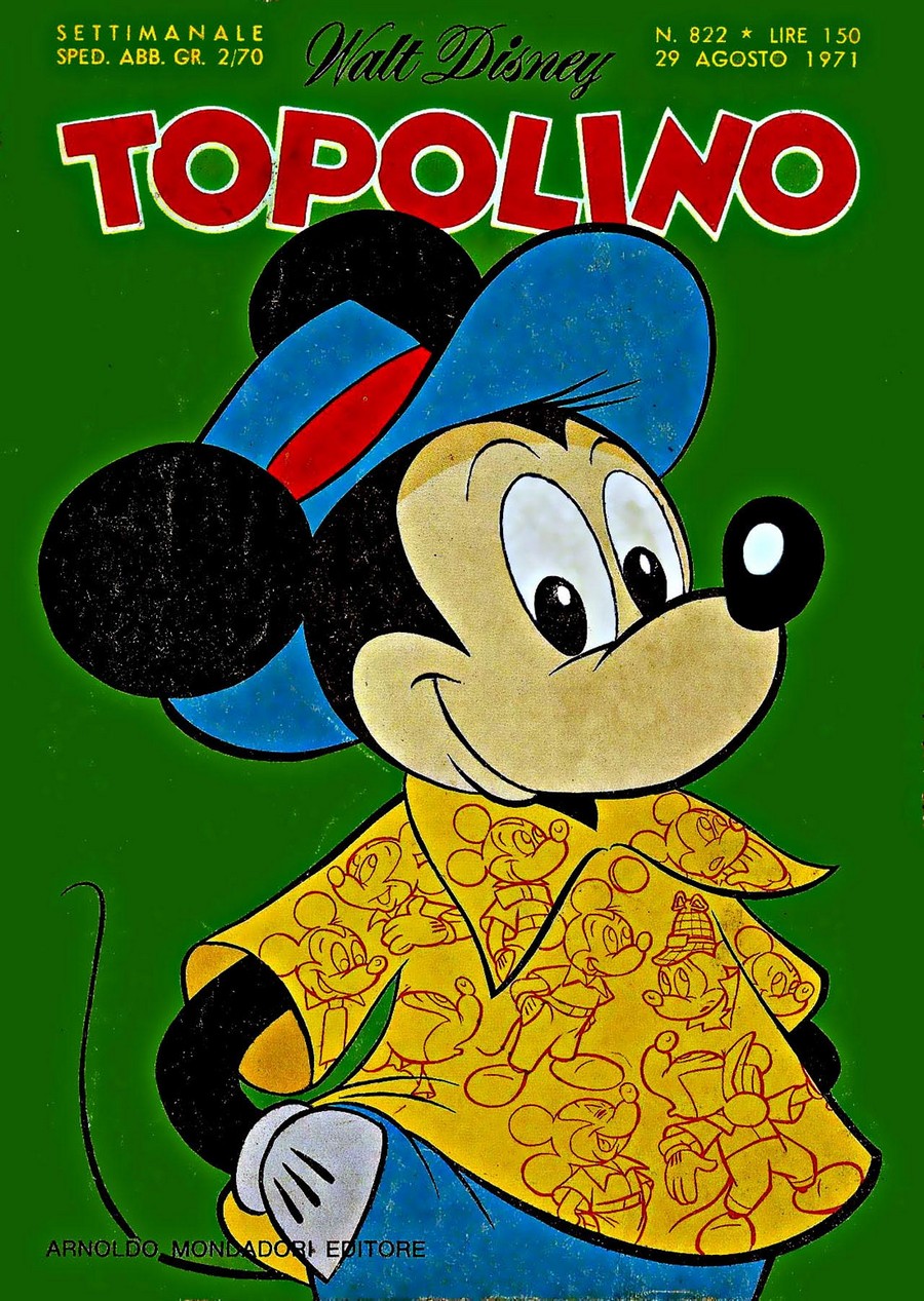 Fumetto Topolino -  1971