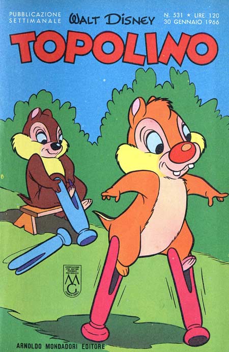 Fumetto Topolino -  1966