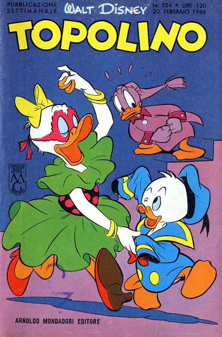 Fumetto Topolino -  1966