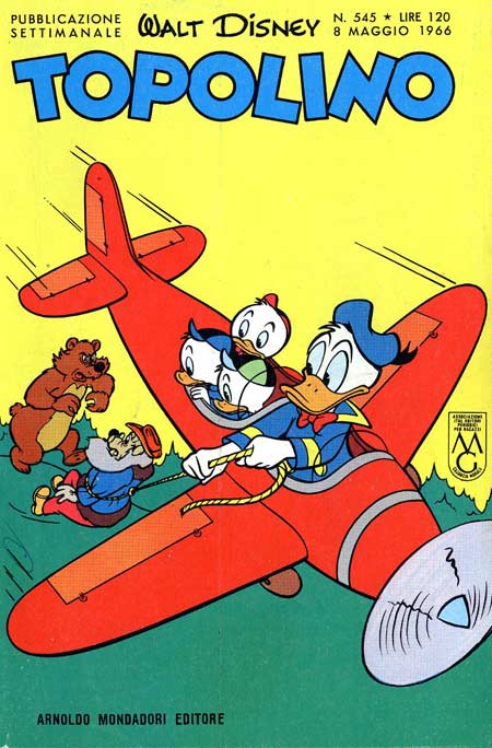 Fumetto Topolino -  1966