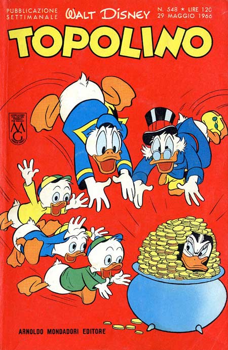 Fumetto Topolino -  1966