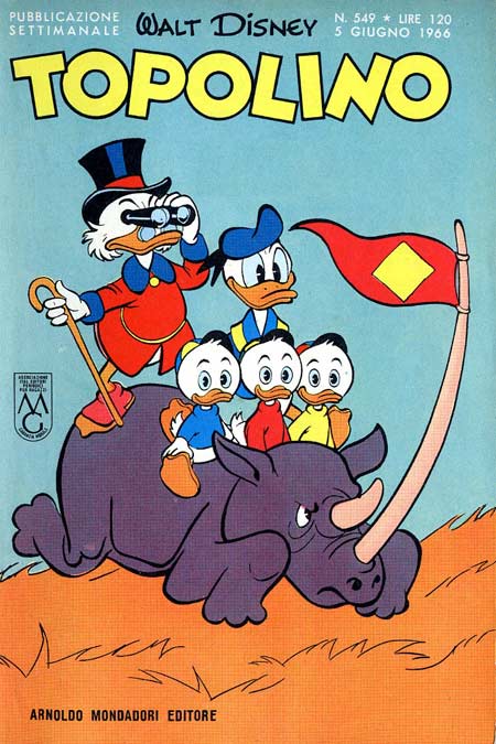 Fumetto Topolino -  1966