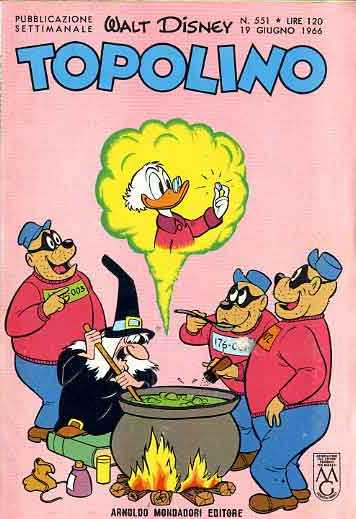 Fumetto Topolino -  1966