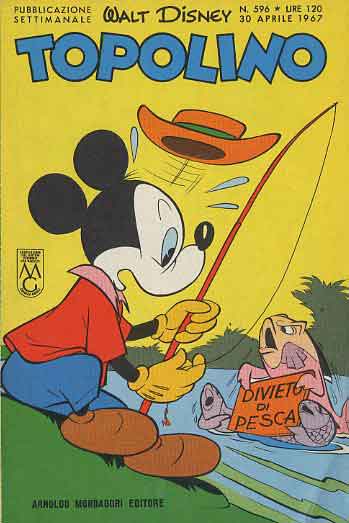 Fumetto Topolino -  1967