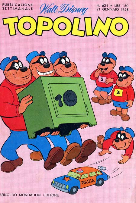 Fumetto Topolino -  1968