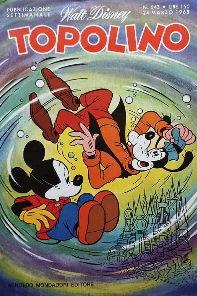 Fumetto Topolino -  1968