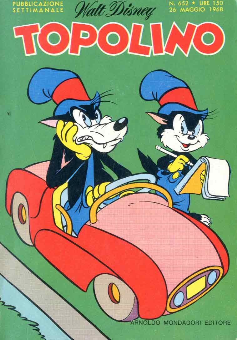 Fumetto Topolino -  1968