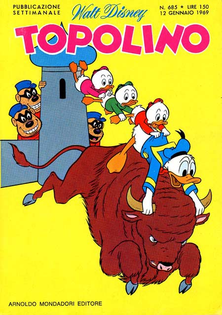 Fumetto Topolino -  1969