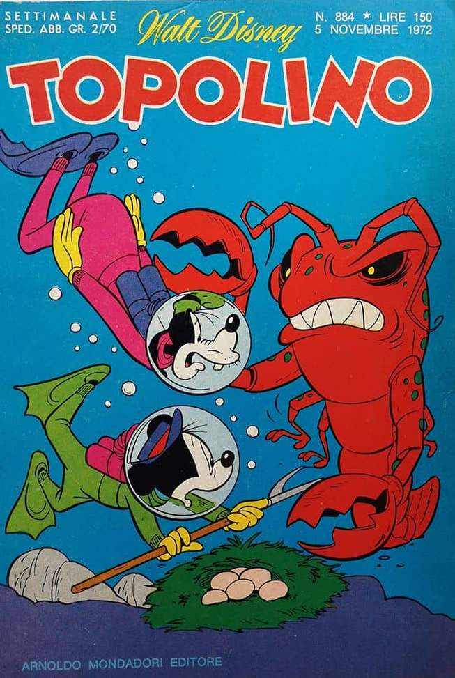 Fumetto Topolino -  1972