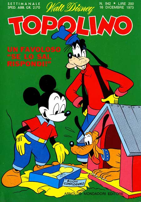 Fumetto Topolino -  1973