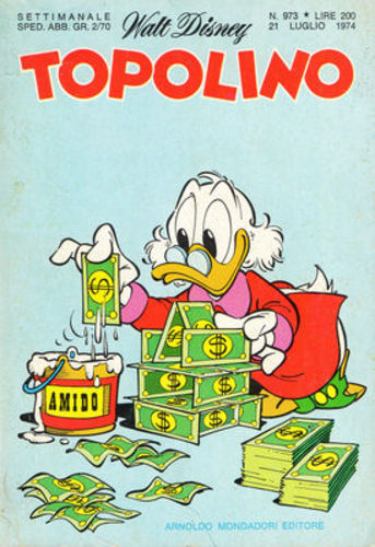 Fumetto Topolino -  1974