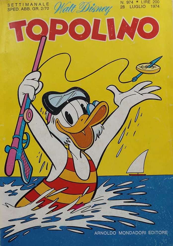 Fumetto Topolino -  1974