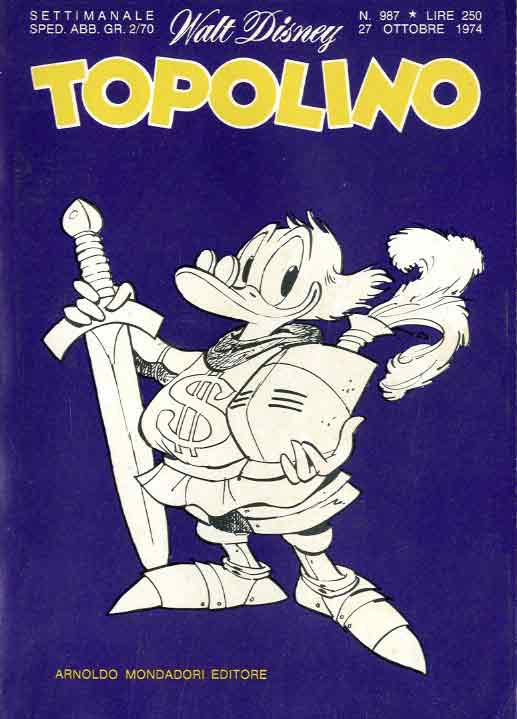 Fumetto Topolino -  1974
