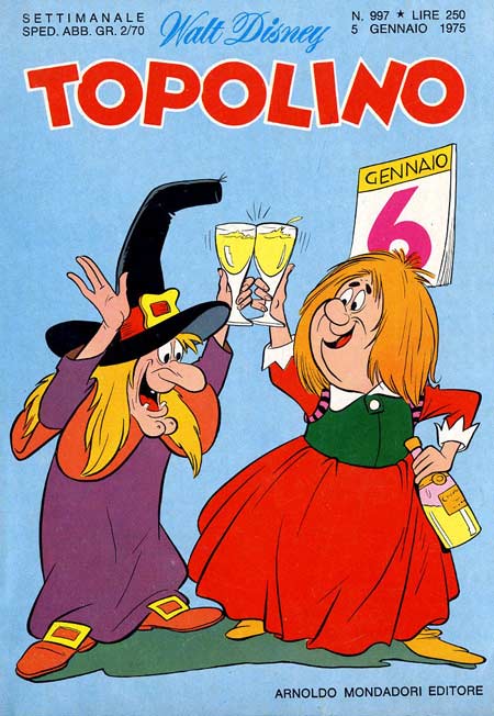 Fumetto Topolino -  1975