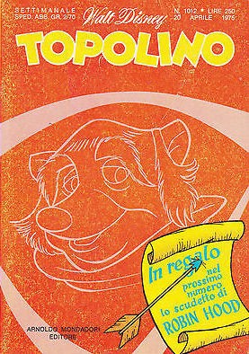 Fumetto Topolino -  1975