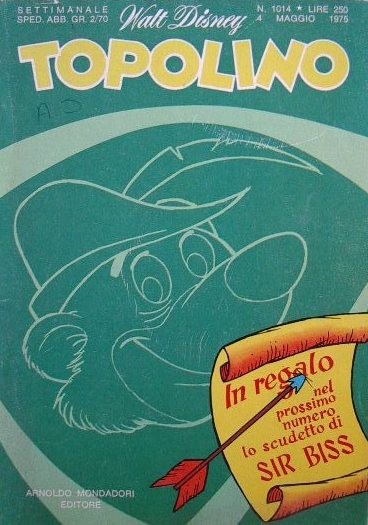 Fumetto Topolino -  1975